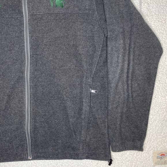 Columbia NCAA Michigan State Spartans Fleece Full Zip Jacket: Size Medium - Picture 6 of 12